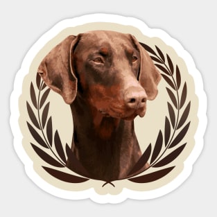 Doberman Pinscher - Dobermann Sticker